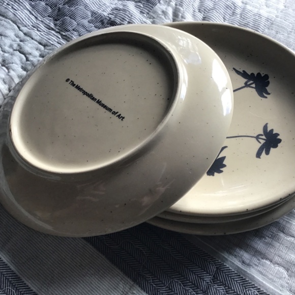 THE METROPOLITAN MUSEUM OF ART SET OF FOUR JAPANESE PINE TREE 8,5 INCH PLATES - Picture 6 of 9